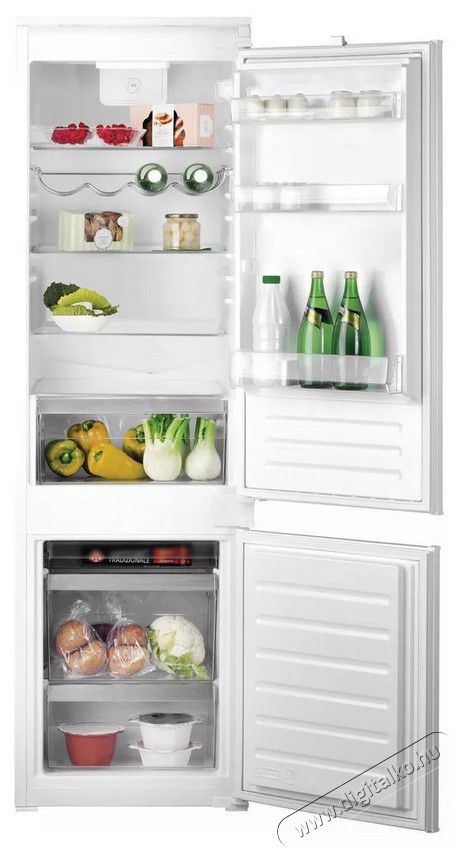 Hotpoint Ariston BCB 7525 D AAA beépíthető alulfagyasztós hűtőszekrény Konyhai termékek - Hűtő, fagyasztó (beépíthető) - Alulfagyasztós kombinált hűtő - 361506
