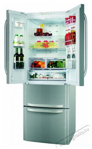 Hotpoint Ariston E4D AAA X C Hűtőszekrény Konyhai termékek - Hűtő, fagyasztó (szabadonálló) - Amerikai típusú Side By Side hűtő - 281218