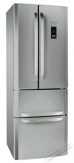 Hotpoint Ariston E4DG AAA X MTZ Hűtőszekrény Konyhai termékek - Hűtő, fagyasztó (szabadonálló) - Amerikai típusú Side By Side hűtő - 281217