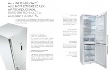 Hotpoint Ariston ENBGH 19423 FW Hűtőszekrény Konyhai termékek - Hűtő, fagyasztó (szabadonálló) - Alulfagyasztós kombinált hűtő - 280472