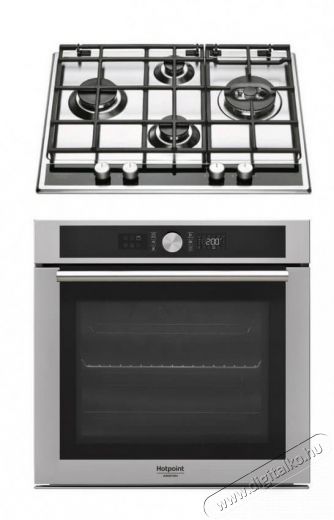 Hotpoint Ariston FI4 854 P IX HA + PKL 641 D2/IX/HA EE beépíthető szett Konyhai termékek - Sütő-főzőlap, tűzhely (beépíthető) - Sütő-főzőlap szett (beépíthető) - 347736