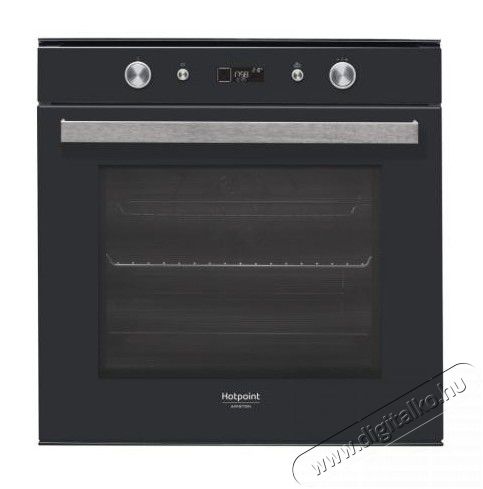 Hotpoint Ariston FI7 861 SH BL HA beépíthető sütő + TQG 641 HA(BK) EE főzőlap - fekete Konyhai termékek - Sütő-főzőlap, tűzhely (beépíthető) - Sütő-főzőlap szett (beépíthető) - 347724