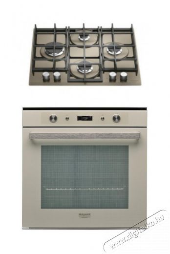 Hotpoint Ariston FI7 861 SH DS HA beépíthető sütő + TQG 641 /HA(DS) gázfőzőlap Konyhai termékek - Sütő-főzőlap, tűzhely (beépíthető) - Sütő-főzőlap szett (beépíthető) - 347727