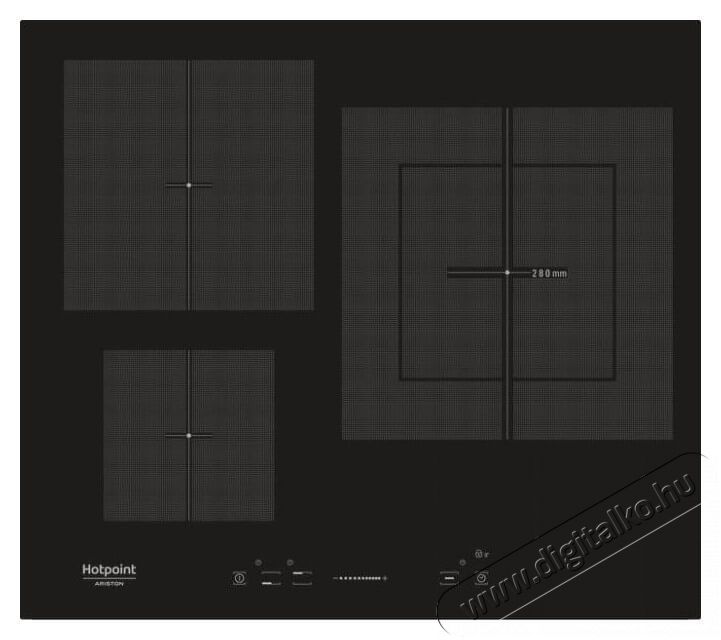 Hotpoint Ariston FI9 891 SP IX HA beépíthető sütő + KIS 630 LD F főzőlap + HHVP 6.6F LM K páraelszívó Konyhai termékek - Sütő-főzőlap, tűzhely (beépíthető) - Sütő-főzőlap szett (beépíthető) - 347732