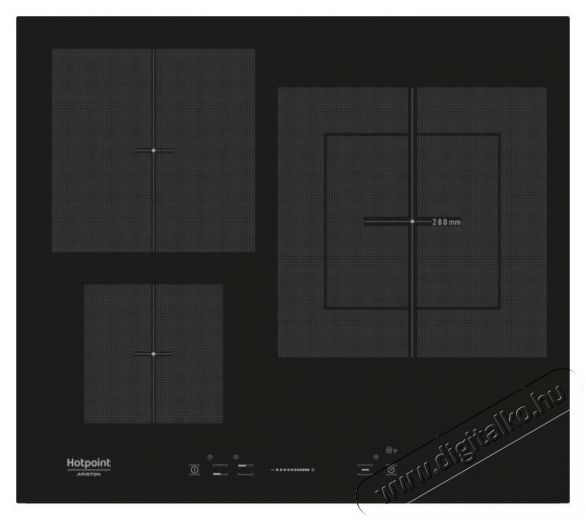 Hotpoint Ariston FI9 891 SP IX HA beépíthető sütő + KIS 630 LD F főzőlap + HHVP 6.6F LM K páraelszívó Konyhai termékek - Sütő-főzőlap, tűzhely (beépíthető) - Sütő-főzőlap szett (beépíthető) - 347732