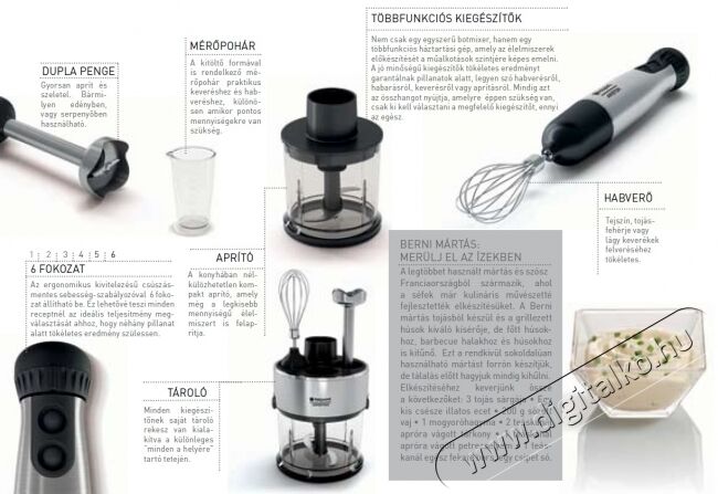 Hotpoint Ariston HB 0705 AR0 Kézi botmixer Konyhai termékek - Konyhai kisgép (előkészítés / feldolgozás) - Botmixer - 281883