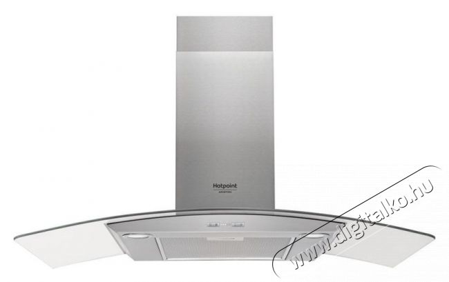 Hotpoint Ariston HHGC 9.7F LB X páraelszívó Konyhai termékek - Páraelszívó - Kürtős - 306208