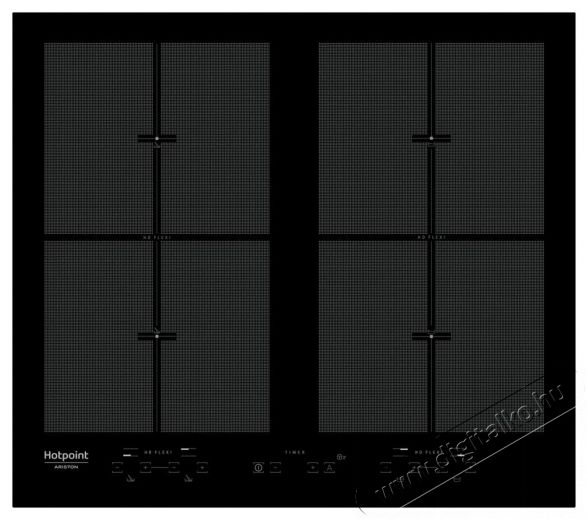 Hotpoint Ariston KIU 642 F B indukciós főzőlap Konyhai termékek - Sütő-főzőlap, tűzhely (beépíthető) - Indukciós főzőlap (beépíthető) - 306188