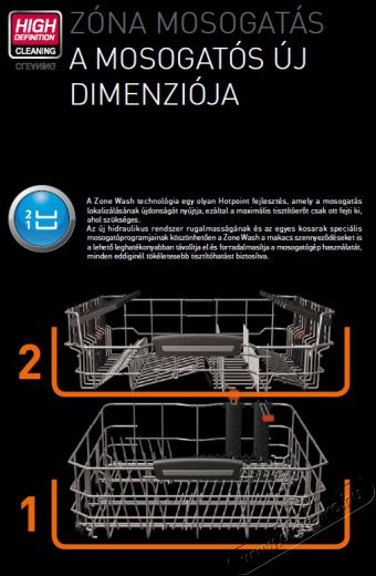 Hotpoint Ariston LTF 11H132 O EU Mosogatógép Konyhai termékek - Mosogatógép - Normál (60cm) beépíthető mosogatógép - 281117