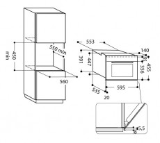 Hotpoint Ariston MP 676 IX HA mikrohullámú sütő Konyhai termékek - Mikrohullámú sütő - Mikrohullámú sütő (beépíthető) - 306172