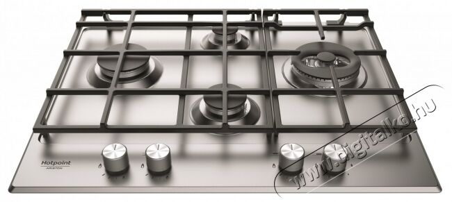 Hotpoint Ariston PKL 641 D2/IX/HA EE gázfőzőlap Konyhai termékek - Sütő-főzőlap, tűzhely (beépíthető) - Gázfőzőlap (beépíthető) - 306177
