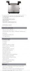 Hotpoint Ariston TT 22E AX0 Kenyérpirító Konyhai termékek - Konyhai kisgép (sütés / főzés / hűtés / ételkészítés) - Kenyérpirító - 281225