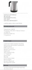 Hotpoint Ariston WK 24E AX0 Vízforraló Konyhai termékek - Vízforraló / teafőző - 281060