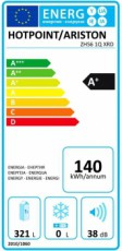 Hotpoint Ariston ZHS6 1Q XRD hűtőszekrény Konyhai termékek - Hűtő, fagyasztó (szabadonálló) - Fagyasztó nélküli hűtő - 309135