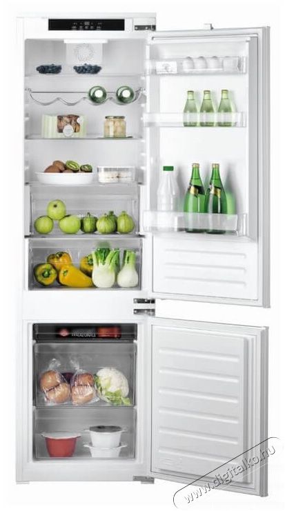 Hotpoint Ariston BCB 7525 E C AAA O3 alulfagyasztós hűtőszekrény Konyhai termékek - Hűtő, fagyasztó (beépíthető) - Alulfagyasztós kombinált hűtő - 347399