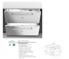 Hotpoint Ariston BDR 190 AAI/HA Hűtőszekrény Konyhai termékek - Hűtő, fagyasztó (beépíthető) - Fagyasztó nélküli hűtő - 268172