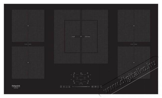 Hotpoint Ariston KIF 952 BXLD B beépíthető sütő + FI9 891 SP IX HA indukciós főzőlap + HHVP 8.7F LT K páraelszívó Konyhai termékek - Sütő-főzőlap, tűzhely (beépíthető) - Sütő-főzőlap szett (beépíthető) - 347730