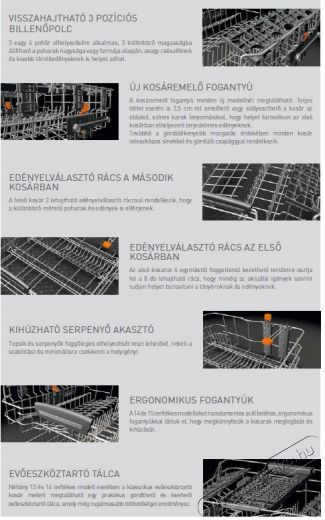 Hotpoint Ariston LTF 11H132 O EU Mosogatógép Konyhai termékek - Mosogatógép - Normál (60cm) beépíthető mosogatógép - 281117
