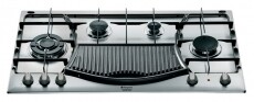 Hotpoint Ariston PH 941MSTB (IX)/HA gázfőzőlap Konyhai termékek - Sütő-főzőlap, tűzhely (beépíthető) - Gázfőzőlap (beépíthető) - 268169