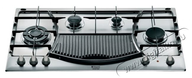 Hotpoint Ariston PH 941MSTB (IX)/HA gázfőzőlap Konyhai termékek - Sütő-főzőlap, tűzhely (beépíthető) - Gázfőzőlap (beépíthető) - 268169