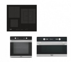 Hotpoint Ariston FI7 861 SH IX HA + MD 764 IX HA + KIS 630 LD F beépíthető szett Konyhai termékek - Sütő-főzőlap, tűzhely (beépíthető) - Sütő-főzőlap szett (beépíthető) - 347733
