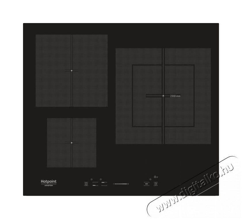 Hotpoint Ariston FI7 861 SH IX HA + MD 764 IX HA + KIS 630 LD F beépíthető szett Konyhai termékek - Sütő-főzőlap, tűzhely (beépíthető) - Sütő-főzőlap szett (beépíthető) - 347733