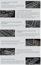Hotpoint Ariston ELTF 11M121 C EU Mosogatógép Konyhai termékek - Mosogatógép - Normál (60cm) beépíthető mosogatógép - 281111