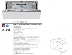 Hotpoint Ariston ELTF 11M121 C EU Mosogatógép Konyhai termékek - Mosogatógép - Normál (60cm) beépíthető mosogatógép - 281111
