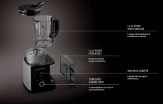 Hotpoint Ariston TB 060C AX0 Turmixgép és gőzpároló Konyhai termékek - Konyhai kisgép (előkészítés / feldolgozás) - Turmixgép - 281064
