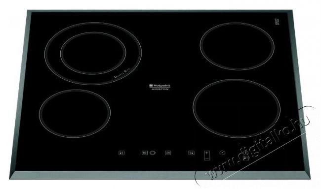 Hotpoint Ariston KRC 641 D B Főzőlap Konyhai termékek - Sütő-főzőlap, tűzhely (beépíthető) - Elektromos főzőlap (beépíthető) - 268163