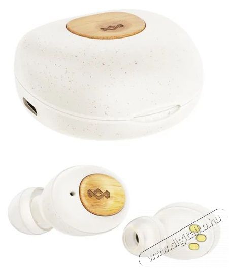 House of Marley Champion TWS - Signature Cream Audio-Video / Hifi / Multim&eacute;dia - F&uuml;l &eacute;s Fejhallgat&oacute;k - F&uuml;lhallgat&oacute; mikrofonnal / headset - 518753