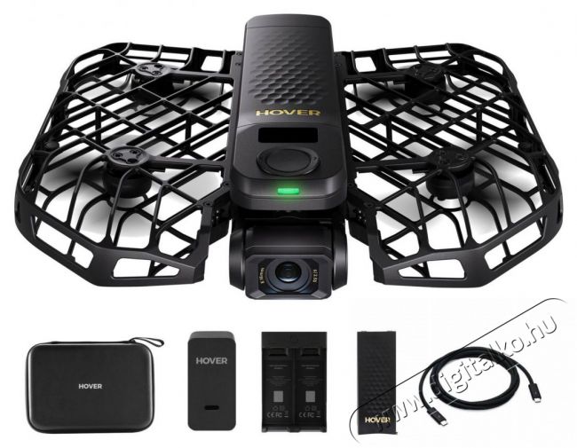 HOVERAir X1 Pro Max Max Basic Combo black Fényképezőgép / kamera - Drón - Drón - 524960