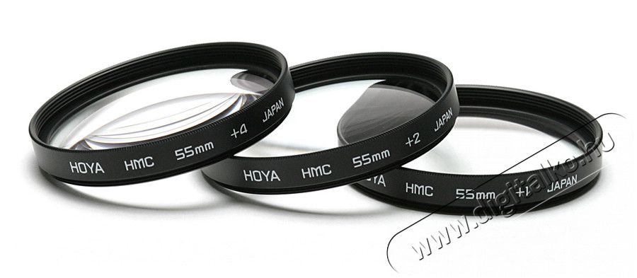 Hoya HMC Close-Up Set (+1 +2 +4) előtétlencse 55mm Fotó-Videó kiegészítők - Objektív kiegészítő - Előtét lencse - 261085