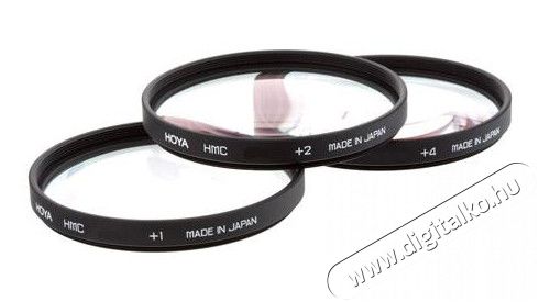 Hoya HMC Close-Up Set (+1 +2 +4) előtétlencse 62mm Fotó-Videó kiegészítők - Objektív kiegészítő - Előtét lencse - 261087