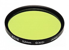 Hoya HMC Yellow Green (Sárga-Zöld) X0 Színszűrő 55mm Fotó-Videó kiegészítők - Szűrő - Szín szűrő - 261104