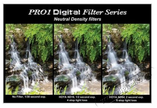 Hoya Pro1 Digital ND16 (NDx16) Szürke szűrő 67mm Fotó-Videó kiegészítők - Szűrő - ND szűrő - 261219