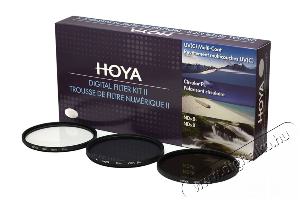 Hoya Digital Filter Kit 2 szűrő készlet 58mm Fotó-Videó kiegészítők - Szűrő - Szűrő készlet - 297356