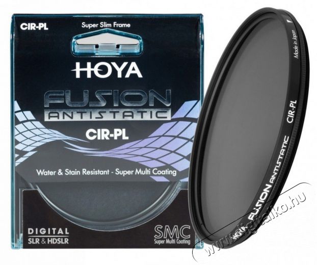 Hoya Fusion Antistatic Cirkulár Polárszűrő 95mm Fotó-Videó kiegészítők - Szűrő - Polár szűrő - 297376