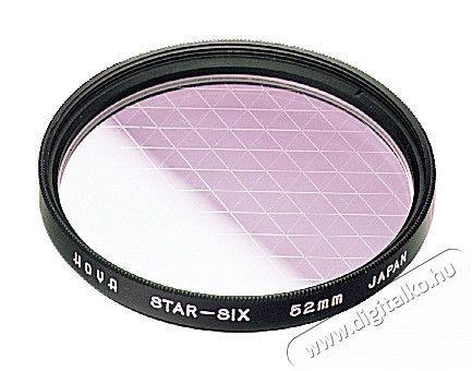 Hoya Starfilter 6x Csillagszűrő 58mm Fotó-Videó kiegészítők - Szűrő - Effekt szűrő - 261132