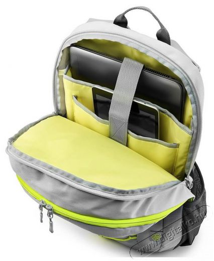 HP 15,6 Active Grey Backpack hátizsák (1LU23AA) Iroda és számítástechnika - Notebook kiegészítő - Notebook táska / tok - 332538