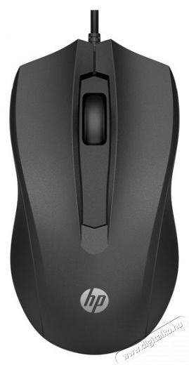 HP 100 vezetékes fekete egér Iroda és számítástechnika - Egér - Vezetékes egér - 430866