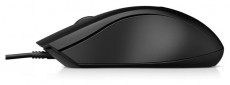 HP 100 vezetékes fekete egér Iroda és számítástechnika - Egér - Vezetékes egér - 430866