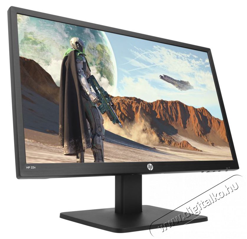 HP 21,5 6ML40AA 22x full HD LED VGA HDMI monitor Iroda és számítástechnika - Monitor - Monitor - 380120