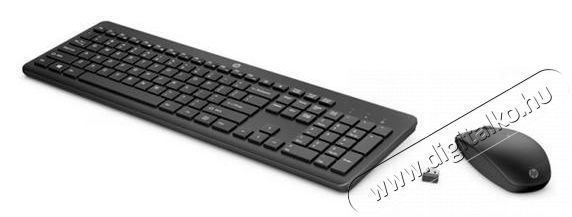 HP 230 vezeték nélküli billentyűzet + egér Iroda és számítástechnika - Billentyűzet / billentyűzet szett - Vezeték nélküli - 380122