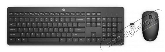 HP 230 vezeték nélküli billentyűzet + egér Iroda és számítástechnika - Billentyűzet / billentyűzet szett - Vezeték nélküli - 380122