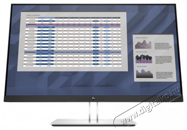 HP 27 9VG71AA Elitedisplay E27 G4 FHD IPS LED VGA HDMI DP monitor Iroda &eacute;s sz&aacute;m&iacute;t&aacute;stechnika - Monitor - Monitor &eacute;s TV egyben - 438668
