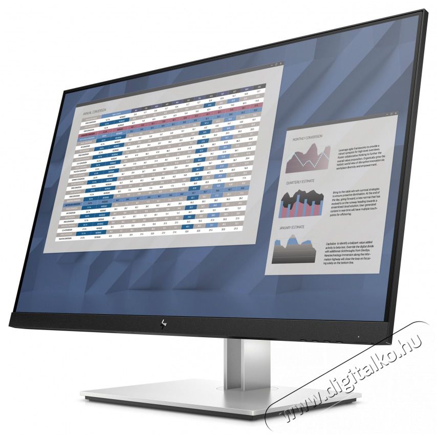 HP 27 9VG71AA Elitedisplay E27 G4 FHD IPS LED VGA HDMI DP monitor Iroda &eacute;s sz&aacute;m&iacute;t&aacute;stechnika - Monitor - Monitor &eacute;s TV egyben - 438668