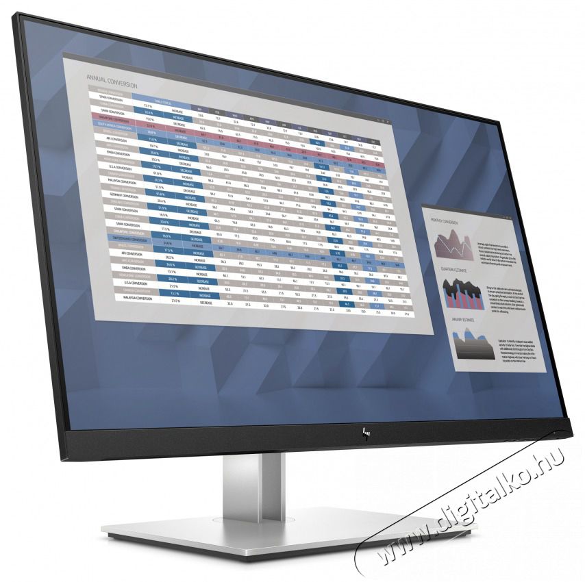 HP 27 9VG71AA Elitedisplay E27 G4 FHD IPS LED VGA HDMI DP monitor Iroda &eacute;s sz&aacute;m&iacute;t&aacute;stechnika - Monitor - Monitor &eacute;s TV egyben - 438668
