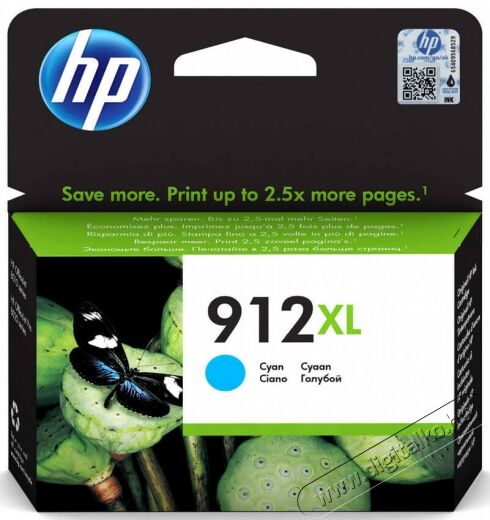 HP 3YL81AE (912XL) cián tintapatron Iroda és számítástechnika - Nyomtató - Kiegészítő - 367681