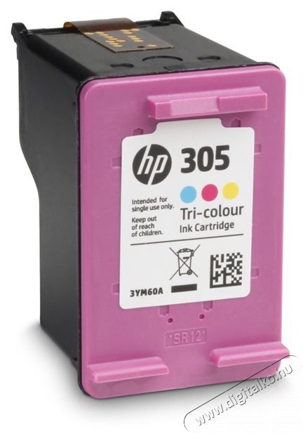 HP 3YM60AE (305) h&aacute;romsz&iacute;nű tintapatron Iroda &eacute;s sz&aacute;m&iacute;t&aacute;stechnika - Nyomtat&oacute; - Kieg&eacute;sz&iacute;tő - 393182